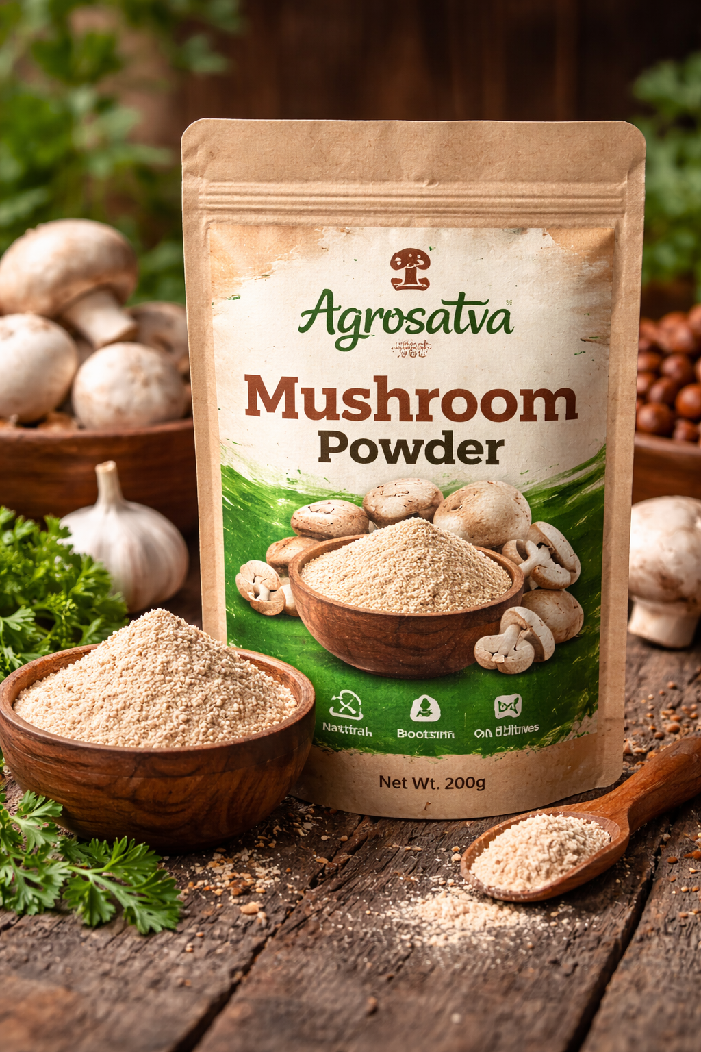 Oyster Mushroom Powder
